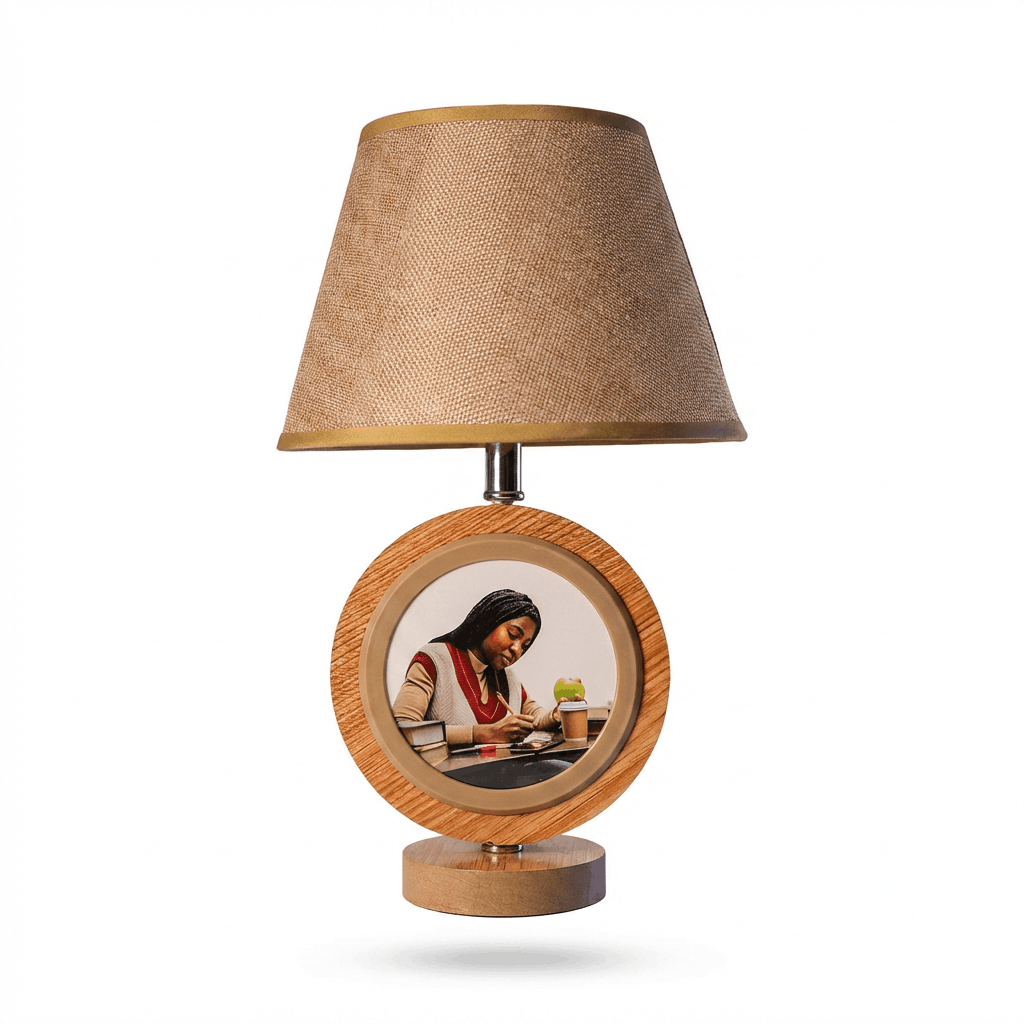 BEDSIDE LAMP ROUND