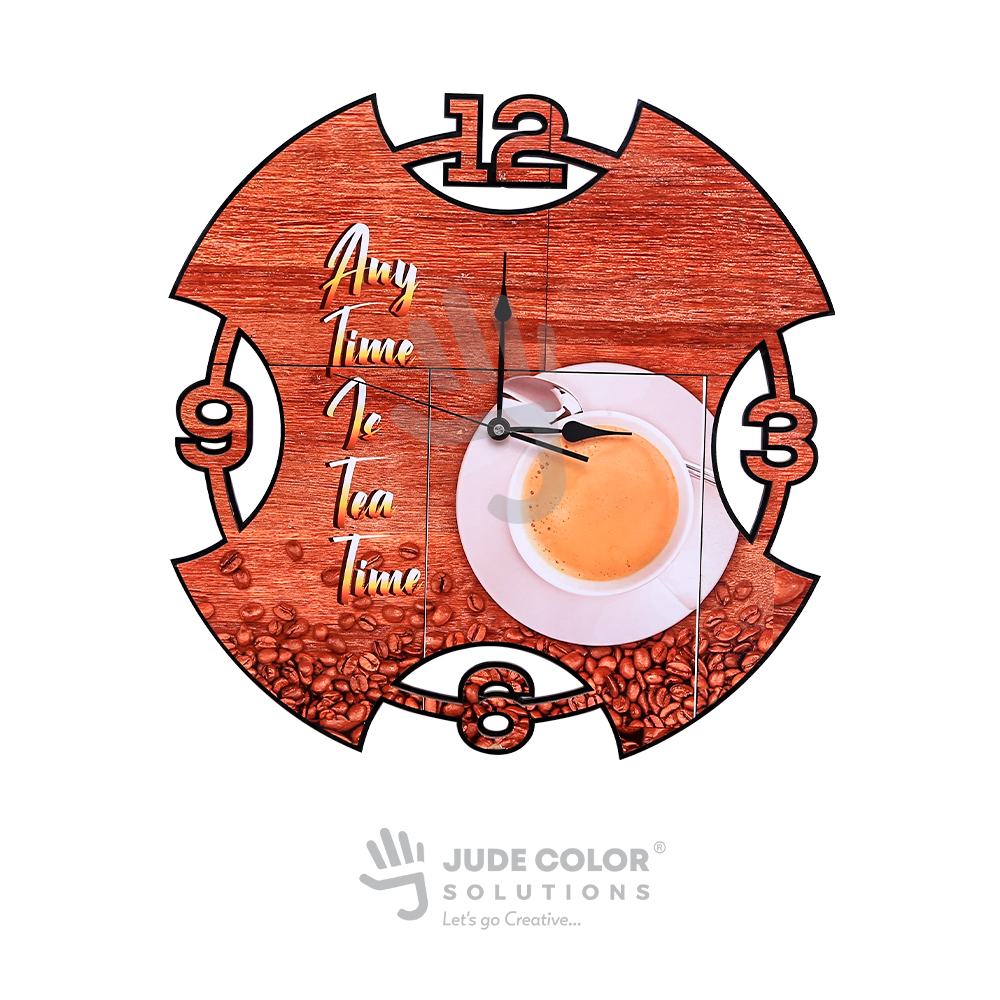Wooden Circular Clock
