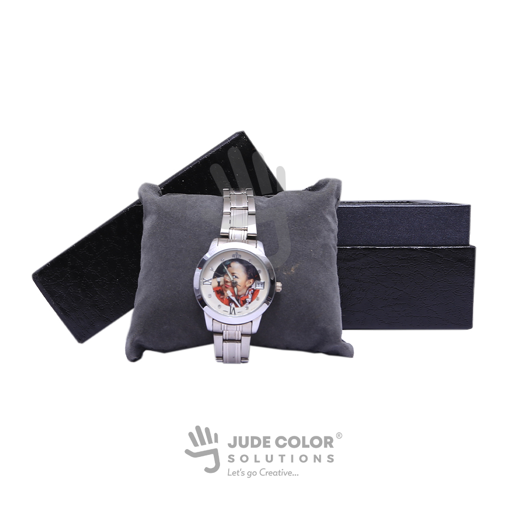 Custom Photo Stainless Steel Wristwatch