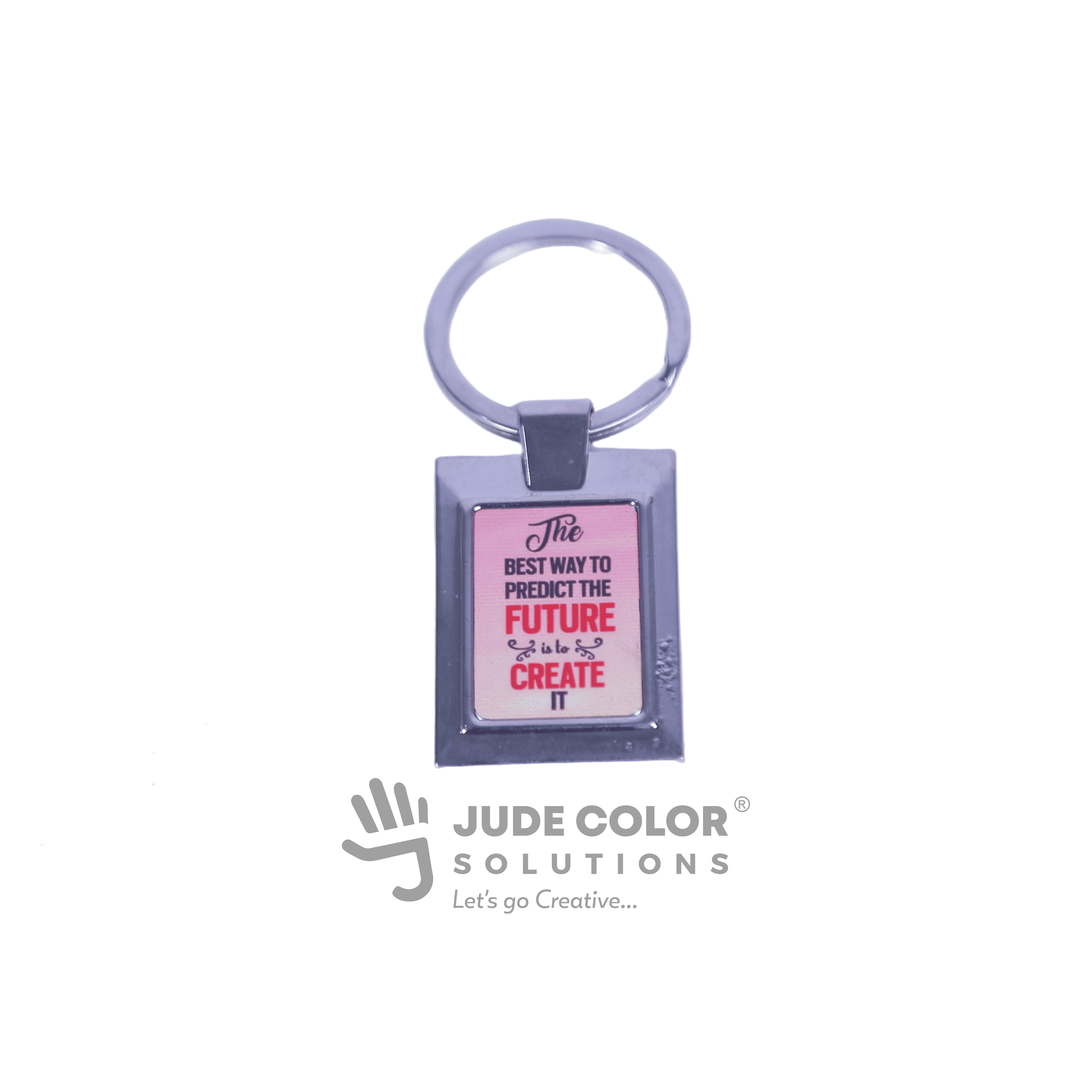 Square Metal Insert Key Holder