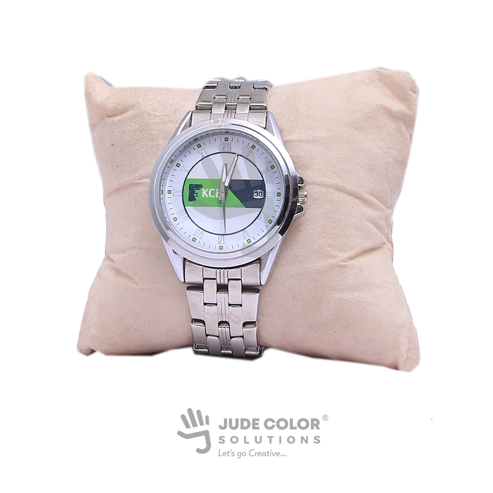 Silver Corporate Stainless Steel Watch