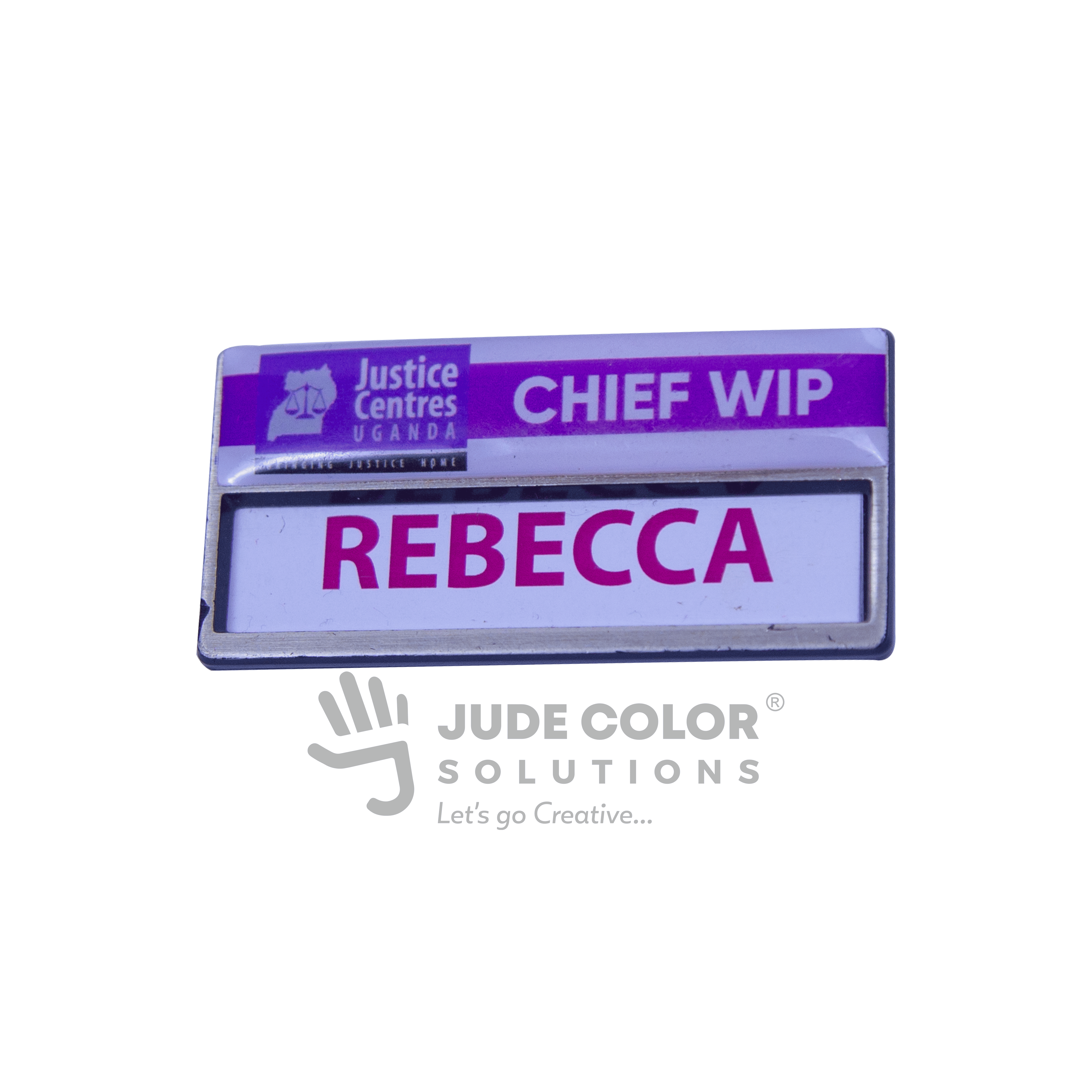 Custom Executive Name Badge