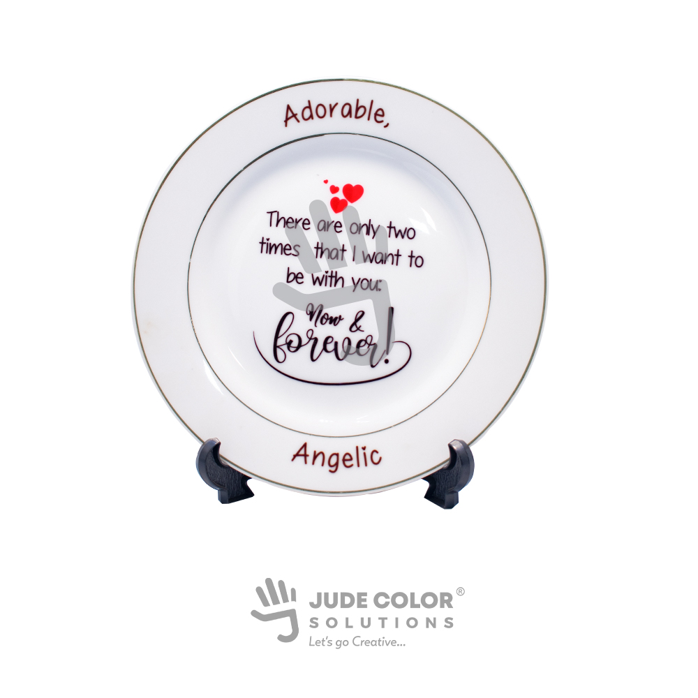 Golden Rim Plate 1
