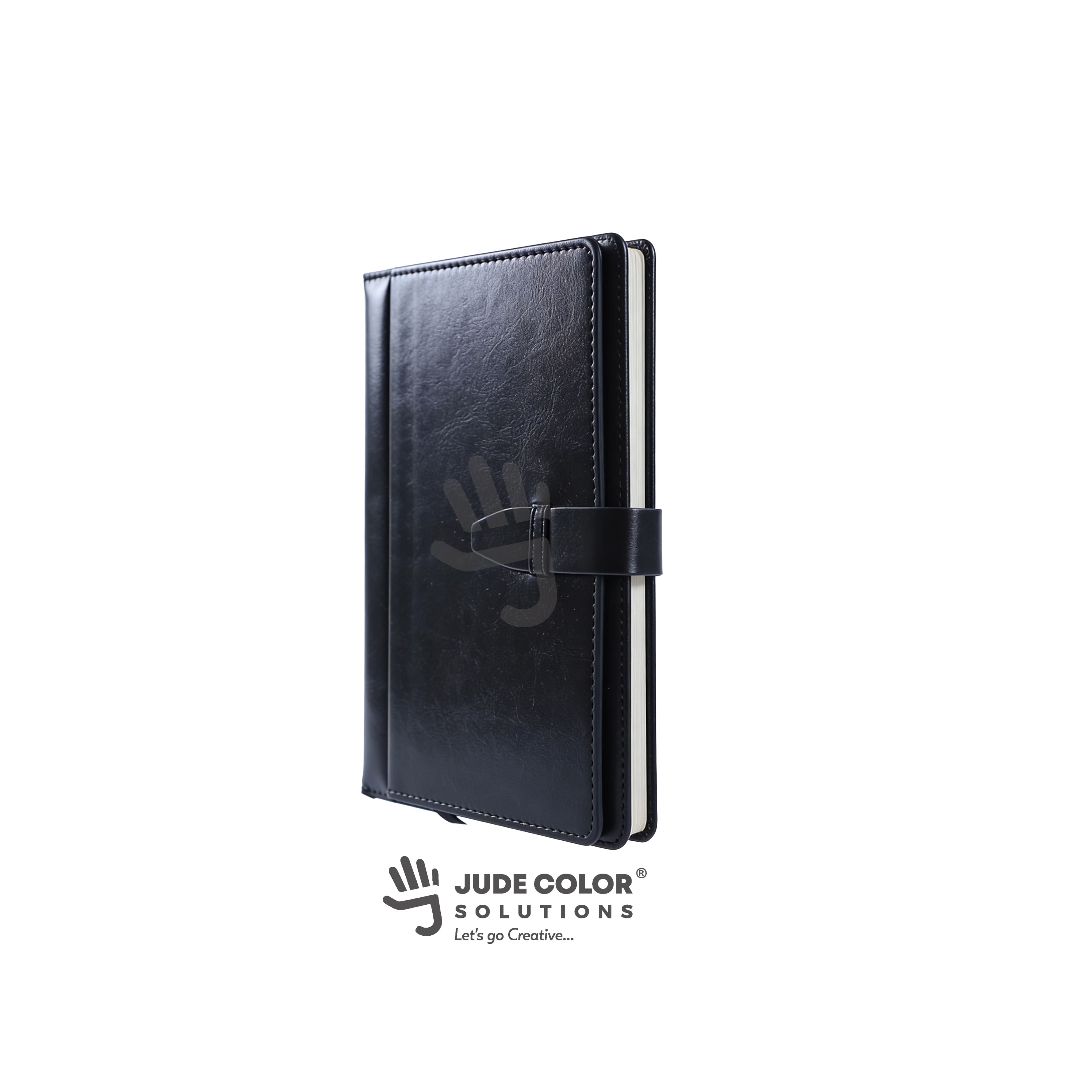Leather Hard-Cover Notebook