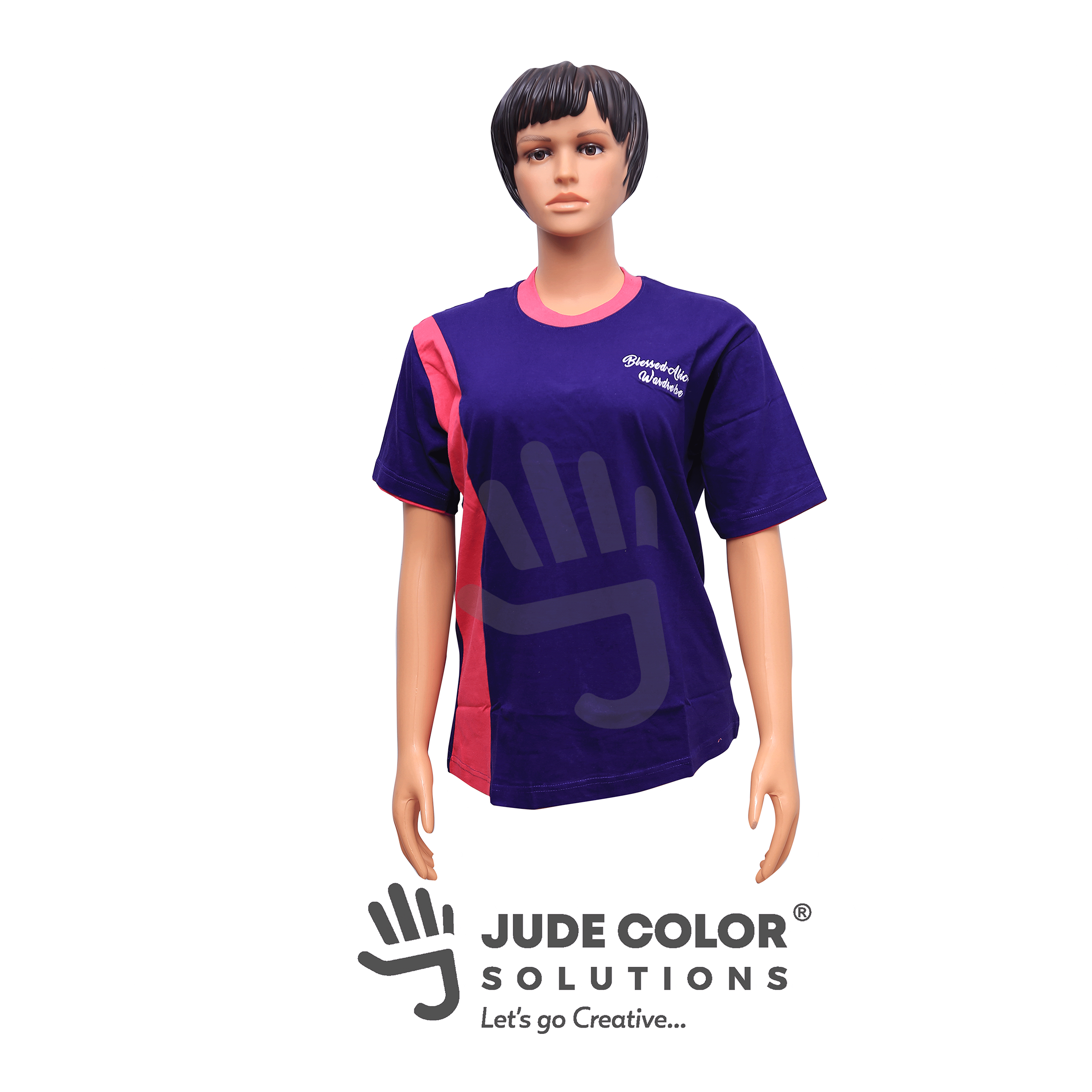 Two Tone Premium Cotton T-Shirt