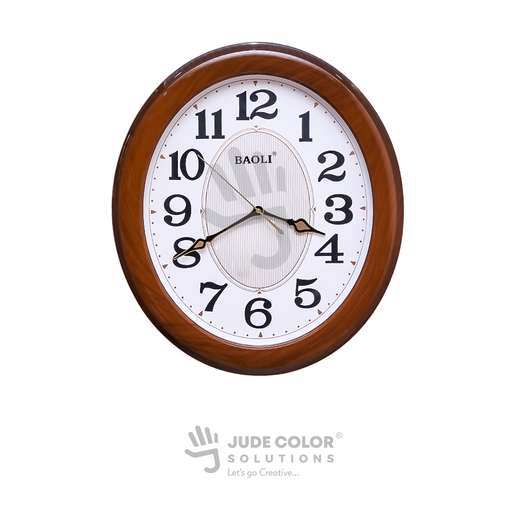 Oval Wall Clock