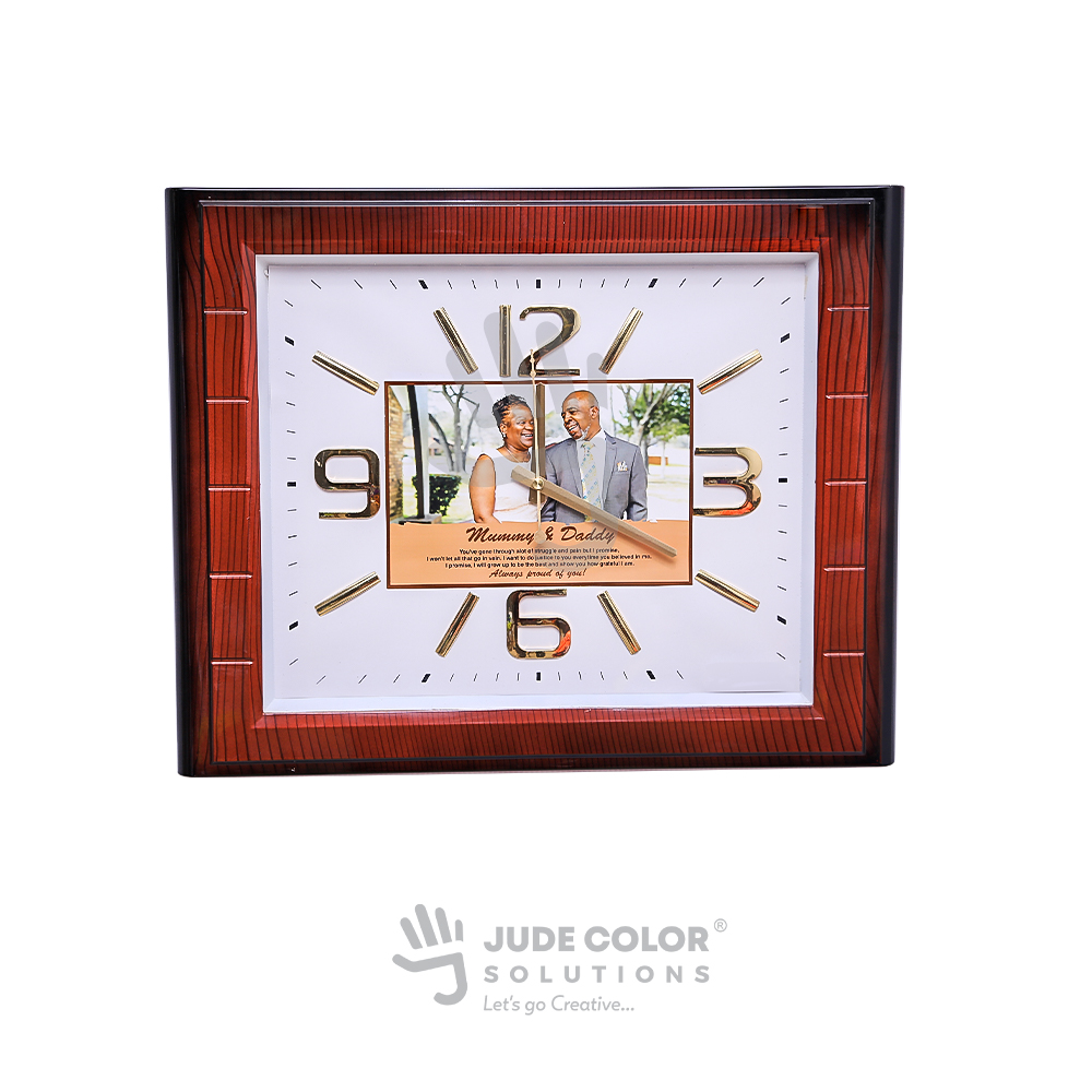 Display Frame Wall Clock