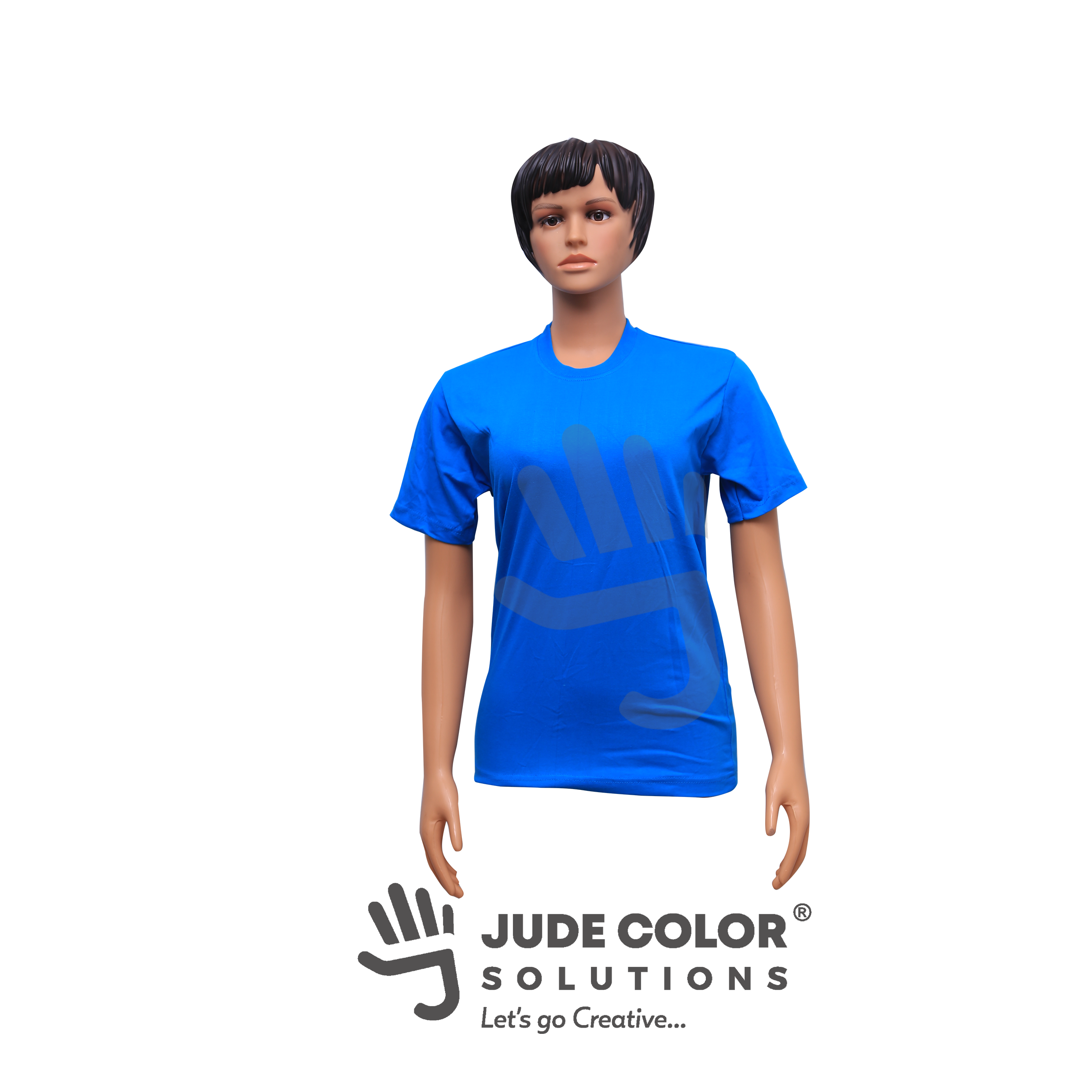 Blue Cotton T-Shirt