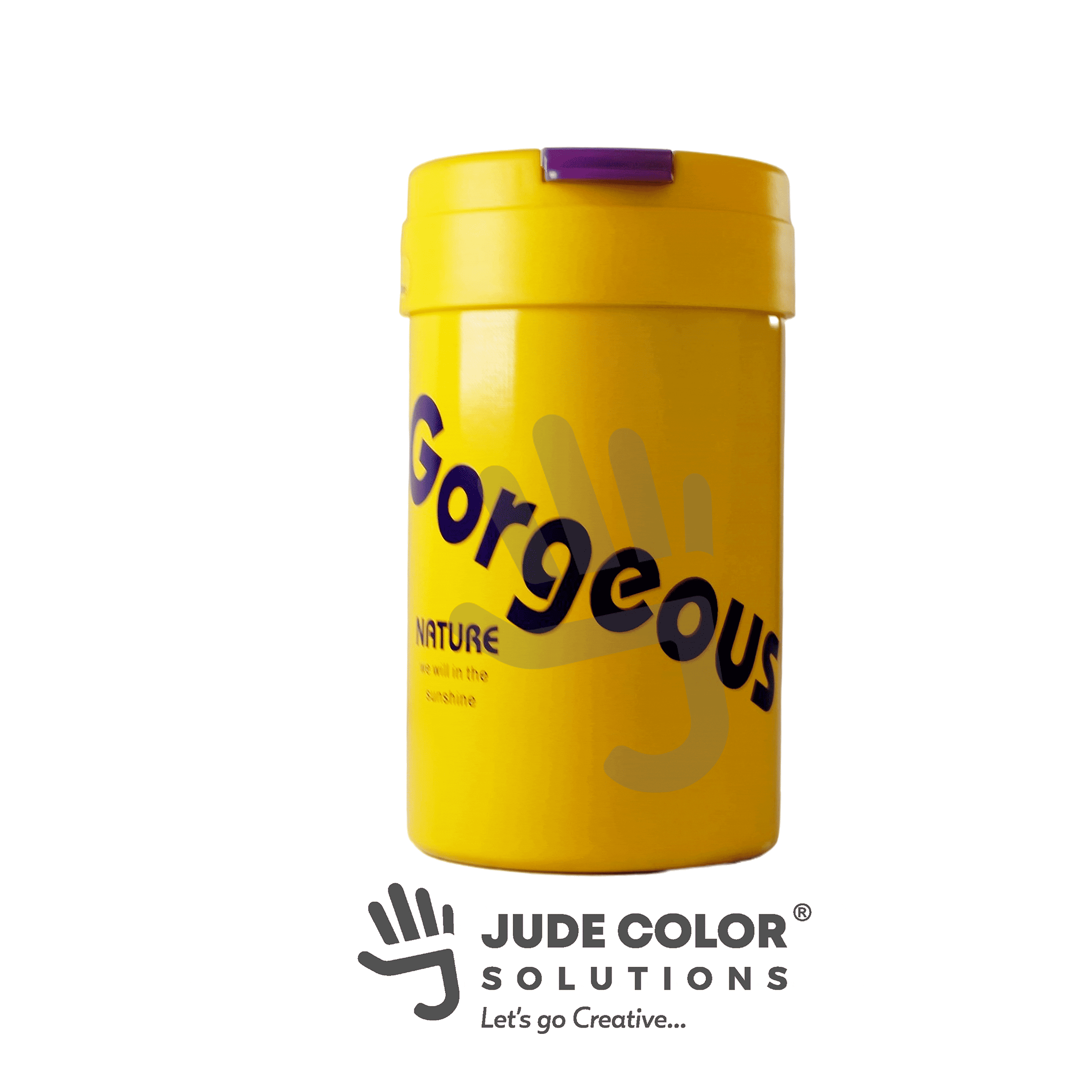 Yellow Storage Container