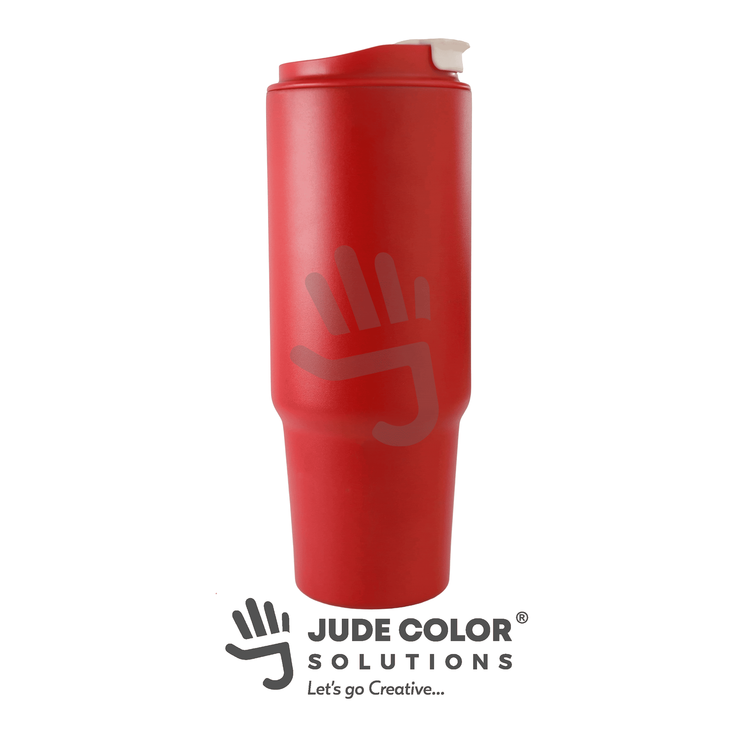 Insulated Red Travel Tumbler