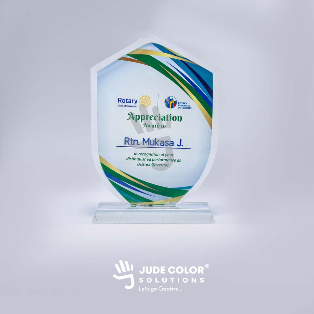 Crystal Award PF-12-028L