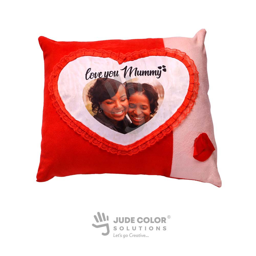 Two Hearts Pillow Cover