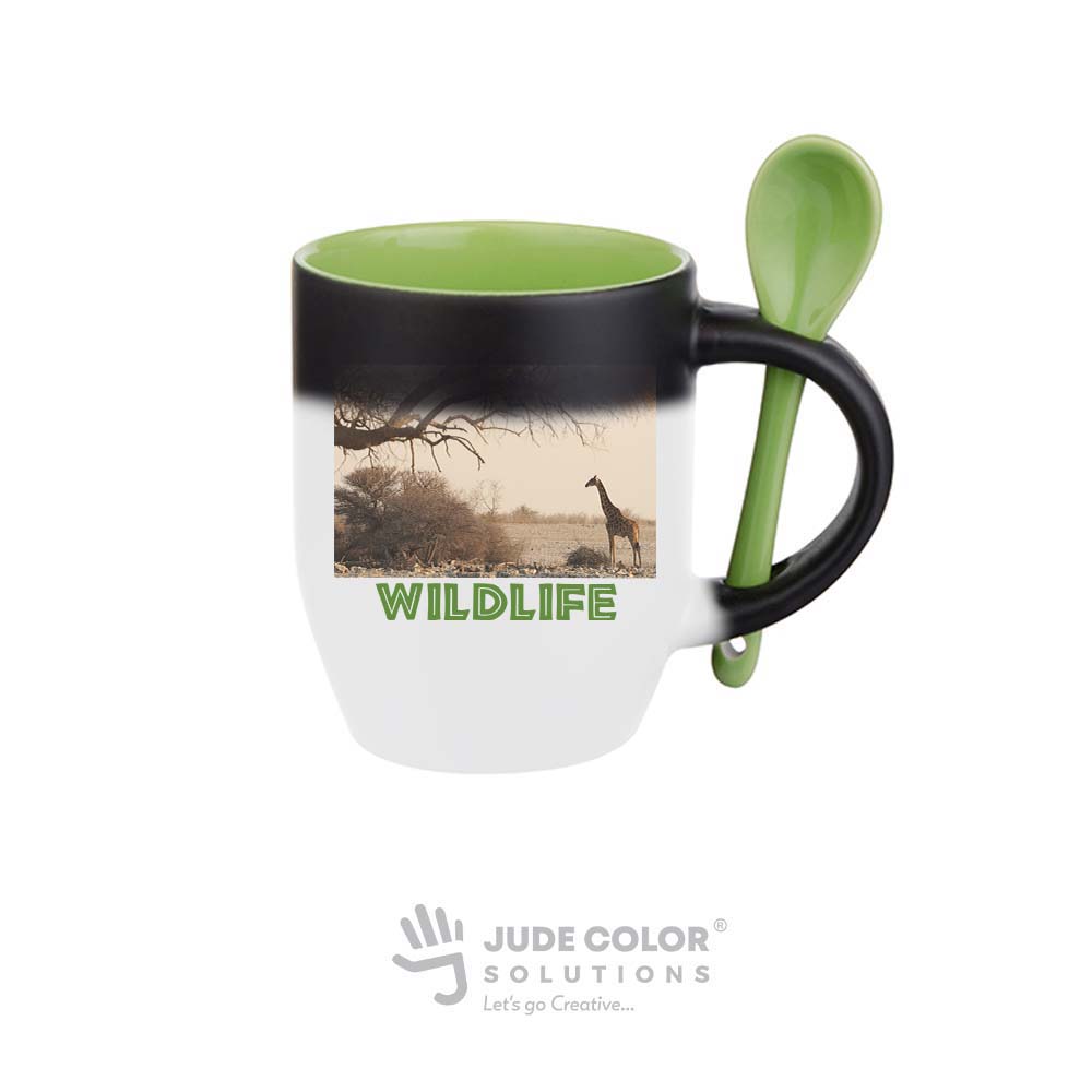 Changing Spoon Mug green