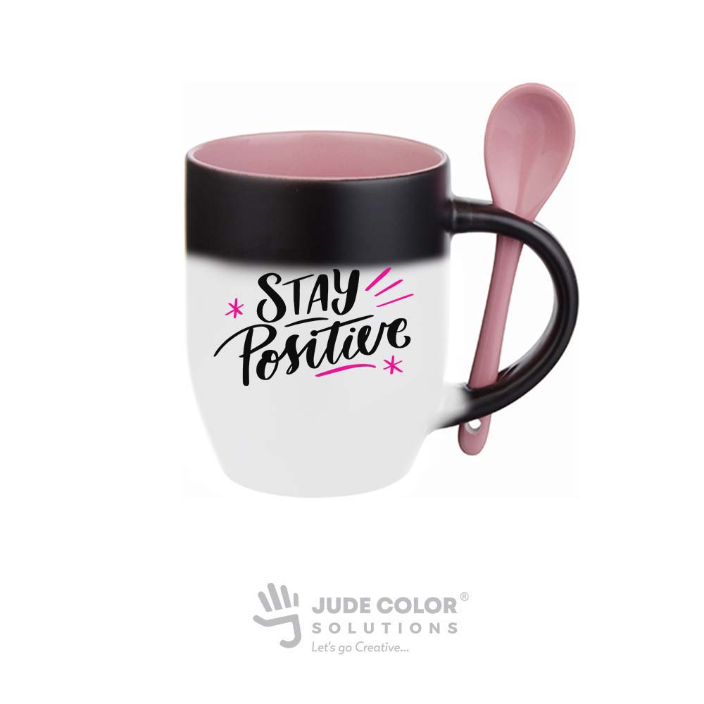 Changing Spoon Mug pink