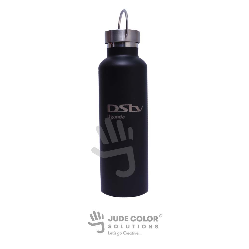 25oz Stainless Steel bottle black 1