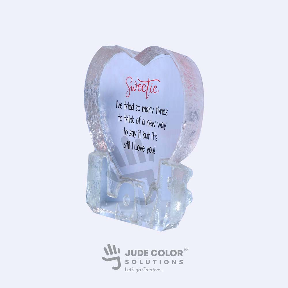 Crystal Award Love crystal