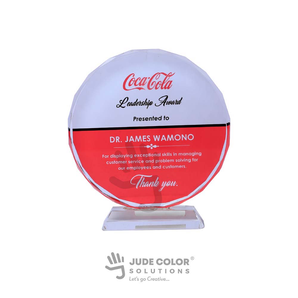 Crystal Award Sun Flower 120