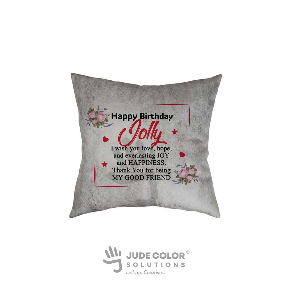 Leathaire Pillow Cover Dark Grey