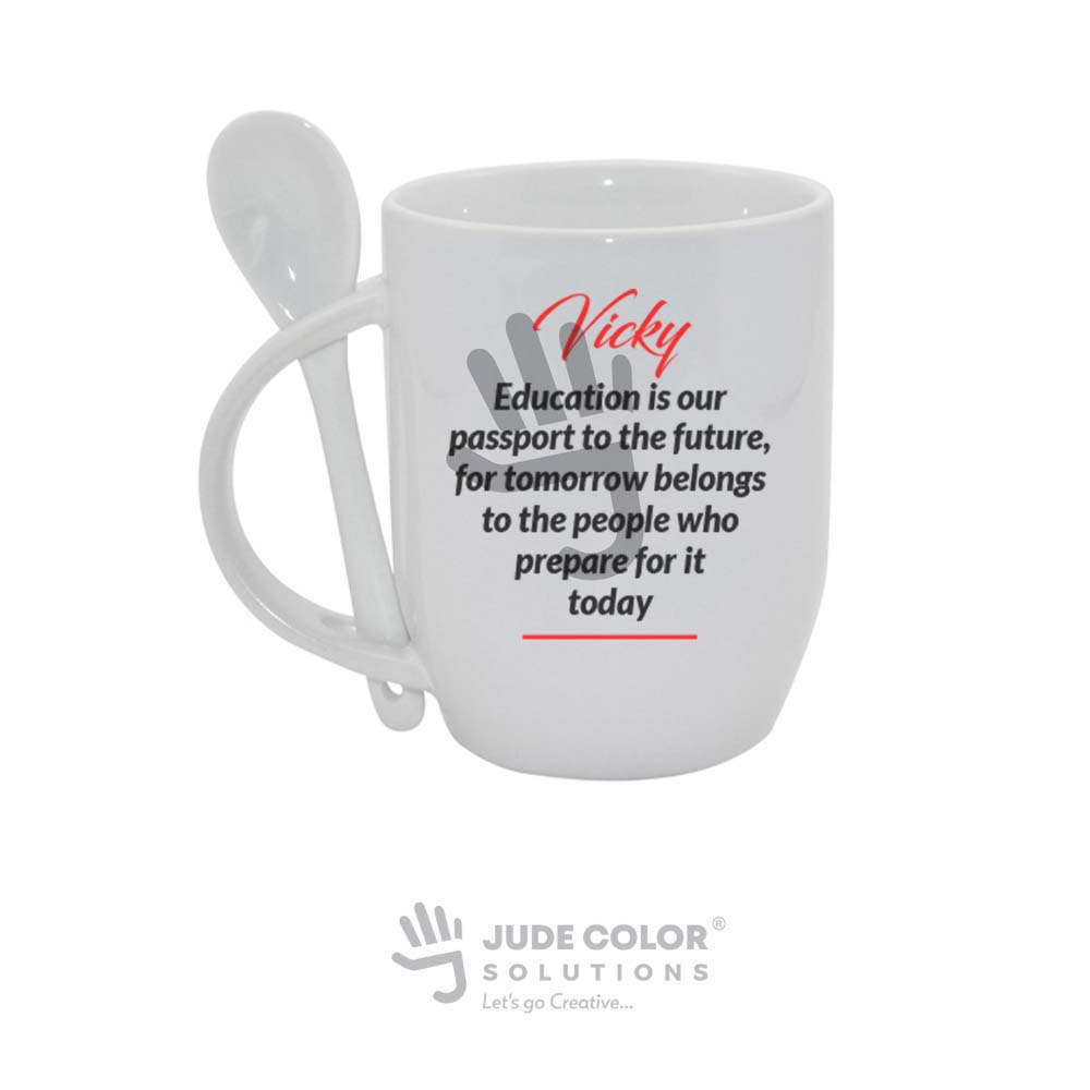 Spoon Mug White