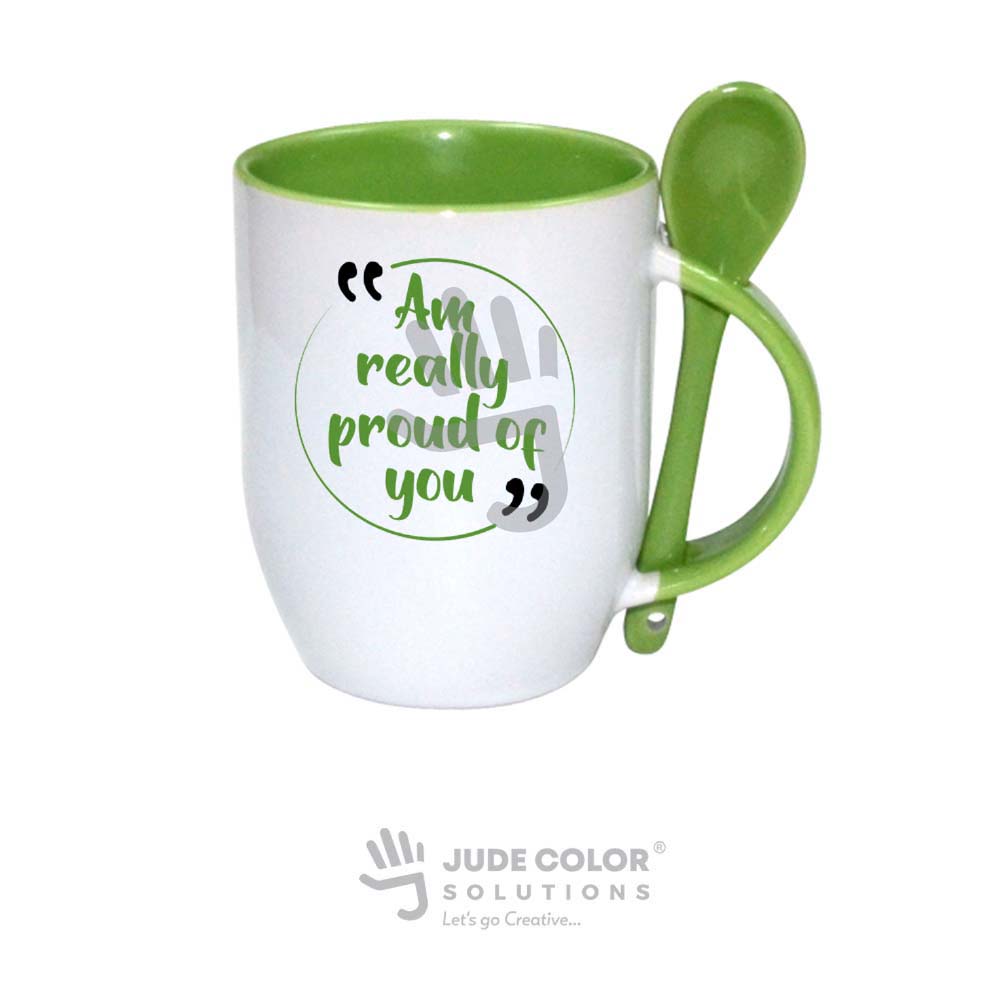 Spoon Mug Lemon green