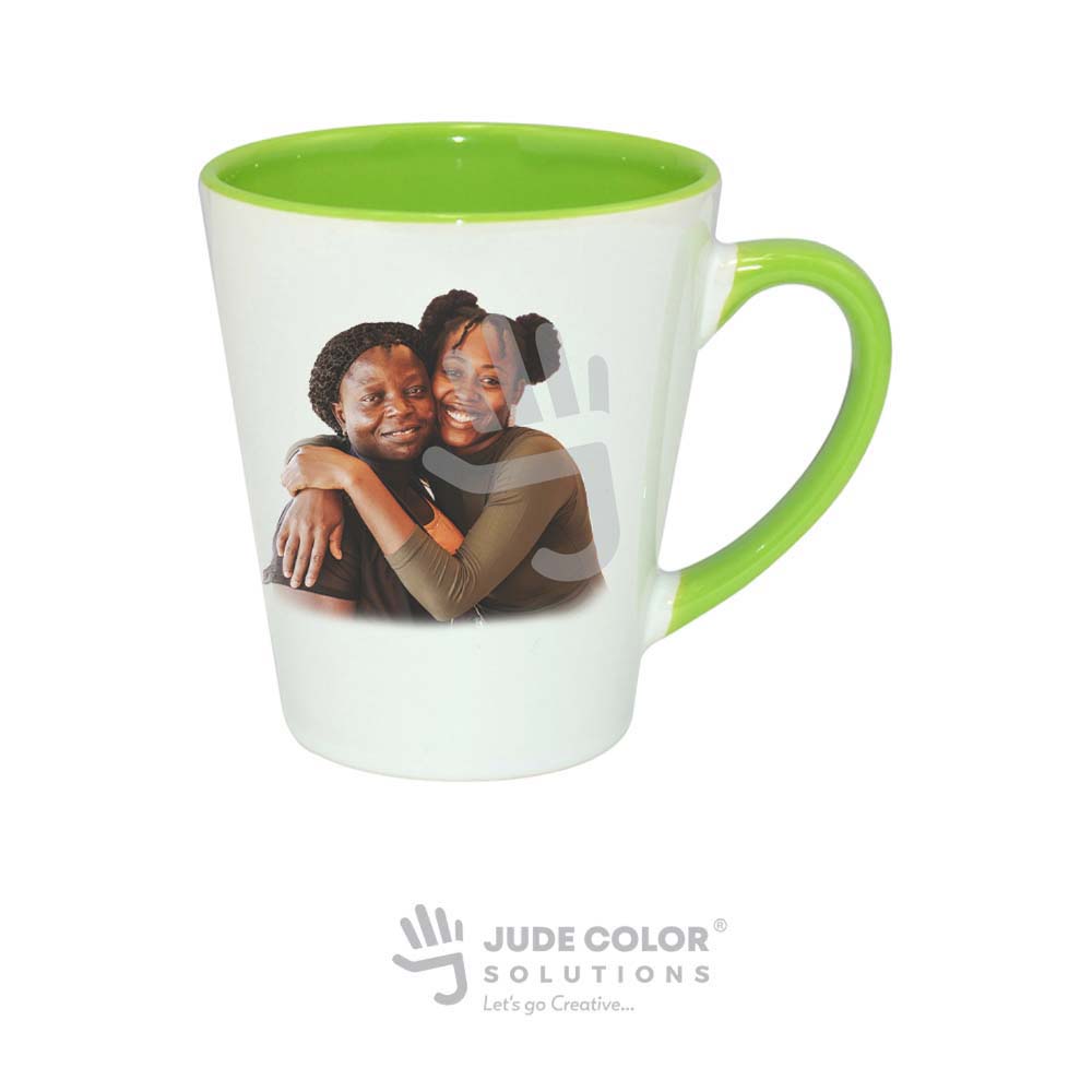 Inner cone mug Lemon green