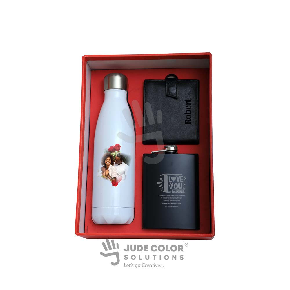 Giftset with Hip flask