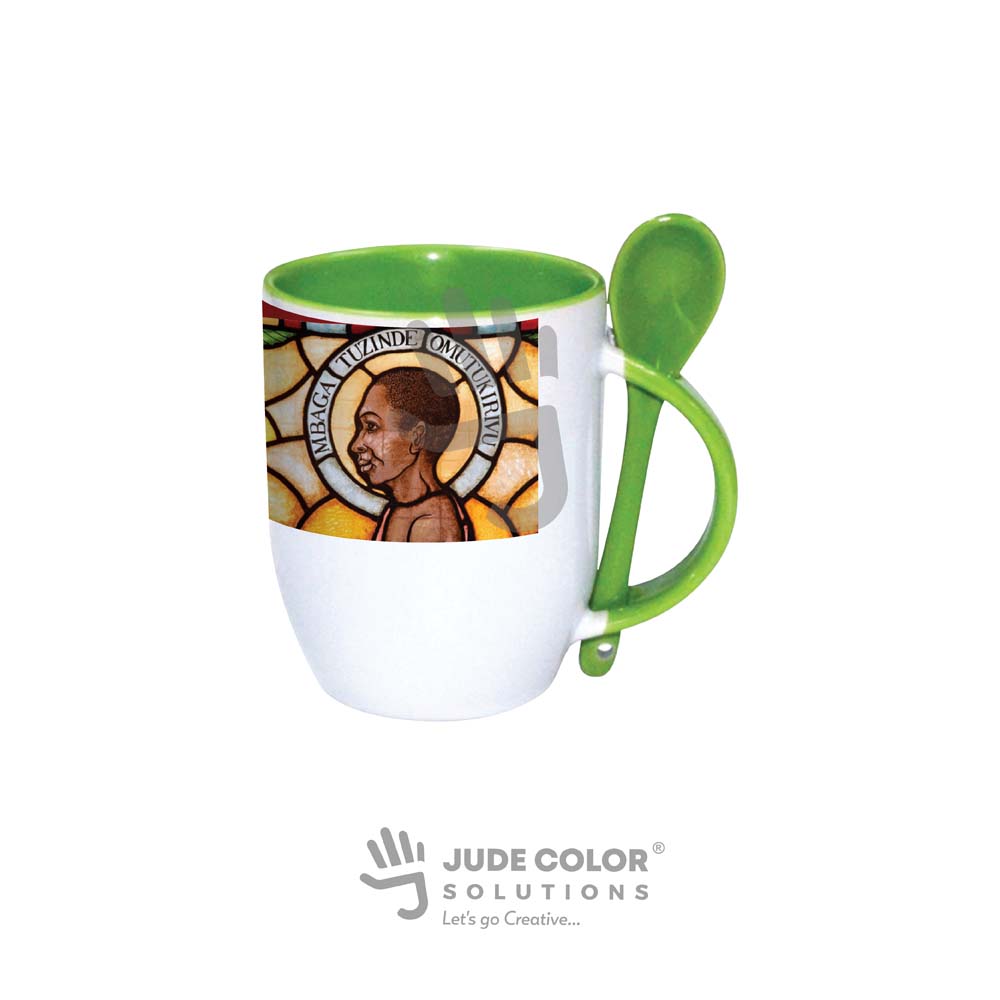 Spoon mug green